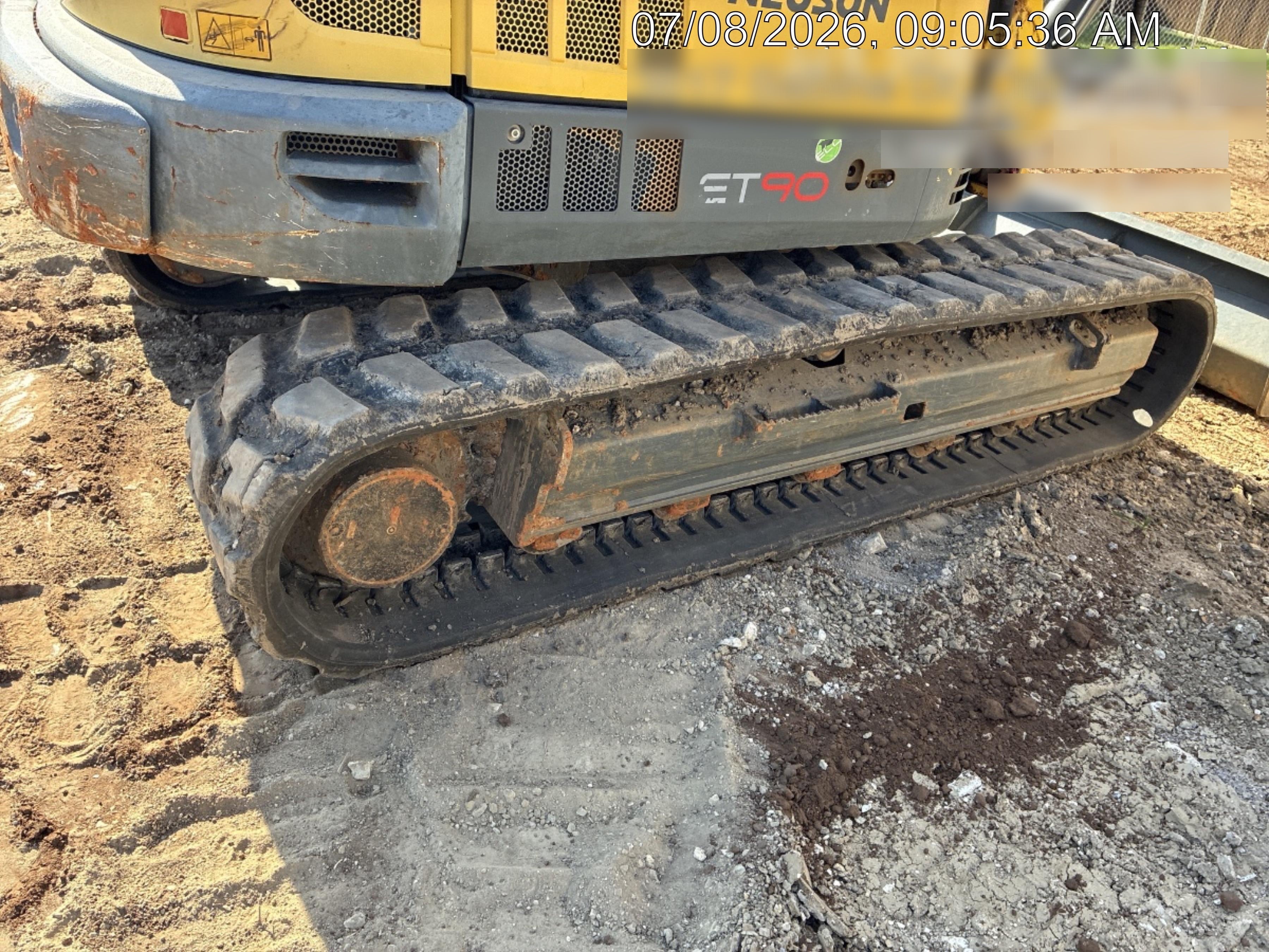 Wacker Neuson ET90 Wacker Neuson ET90 w/TRK, CAB, Bucket