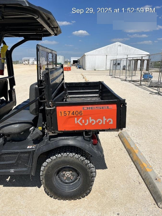 2021 Kubota RTV-X1140W-H Plastic Canopy, Windshield Acrylic Clear, LED Strobe Light, Wire Harness Kit, Back up Alarm