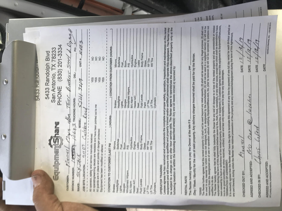 2018 SKYJACK SJIII-3219