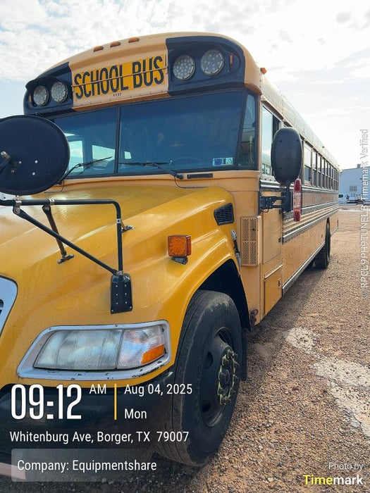 2012 BLUE BIRD 72 Passenger Bus