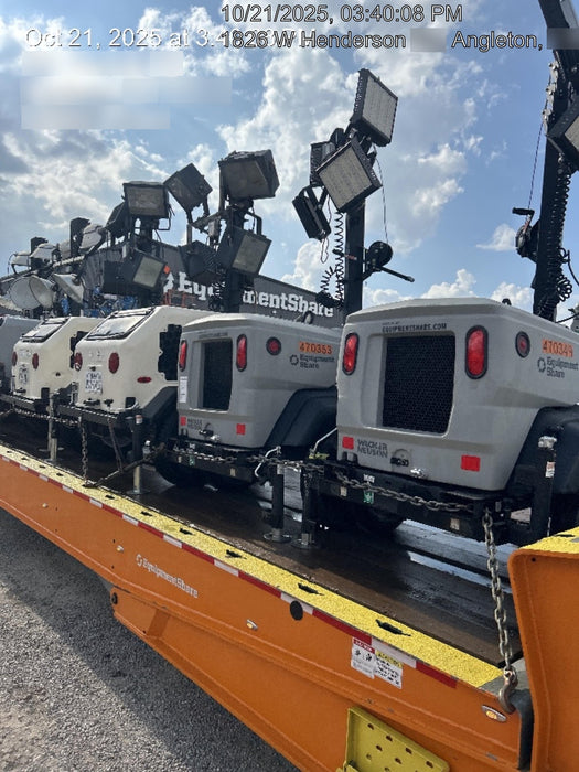 2018 Wacker Neuson LTV6L-MH Wacker Neuson LTV6L Towable Light Tower