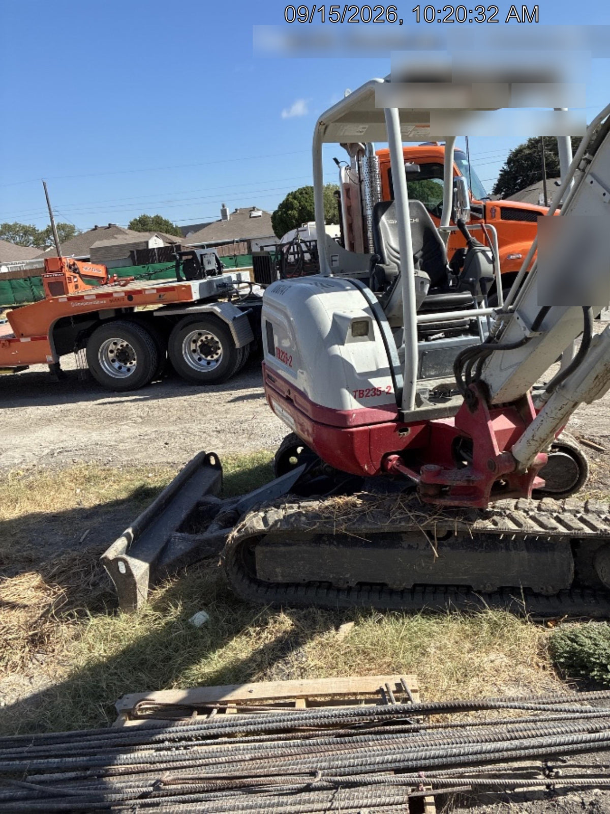 2020 Takeuchi TB235-2R Canopy, Rubber Tracks, Manual TAG QC