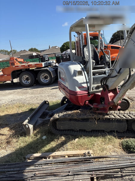 2020 Takeuchi TB235-2R Canopy, Rubber Tracks, Manual TAG QC