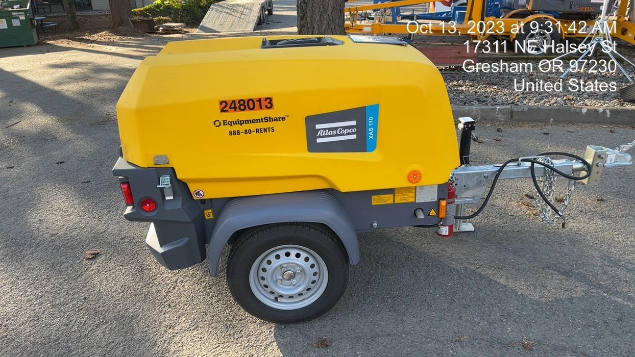 2022 ATLAS COPCO XAS 110
