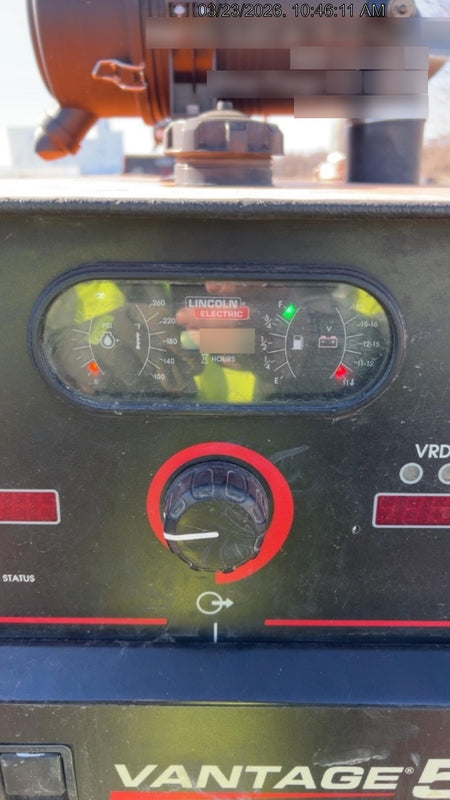 2023 Lincoln Electric Vantage 549X Crosslink Technology, Trailer Mounted, ES Decals, T3