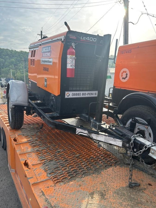 2022 Lincoln Electric LE400 Kubota V1505, Trlr, Cable Rack, Light Kit, ES Decals, T3