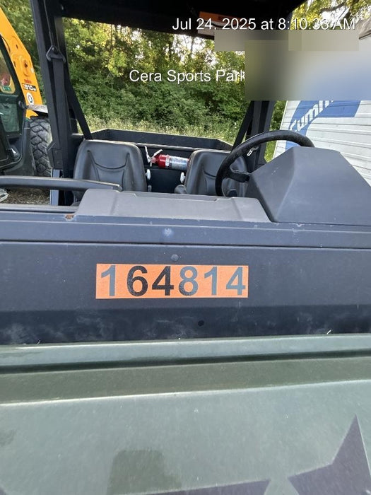 2021 Yanmar YU1000 Canopy, Steel Wheel, Poly WindShield, Beacon, Backup Alarm