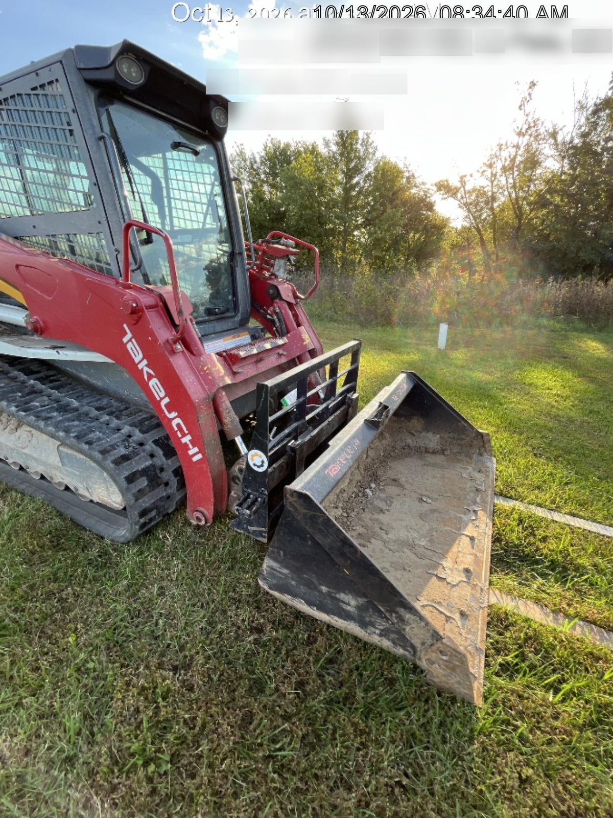 2021 TAKEUCHI 48" Pallet Forks - Takeuchi