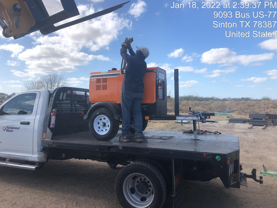 2021 Lincoln Electric Vantage 322 Vantage 322 Ready Pak 3 w/ Decals, ORANGE (includes trailer, cable rack, fender light kit) NO Telematics