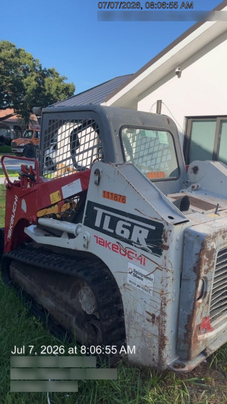 2020 Takeuchi TL6R Canopy, Manual QC