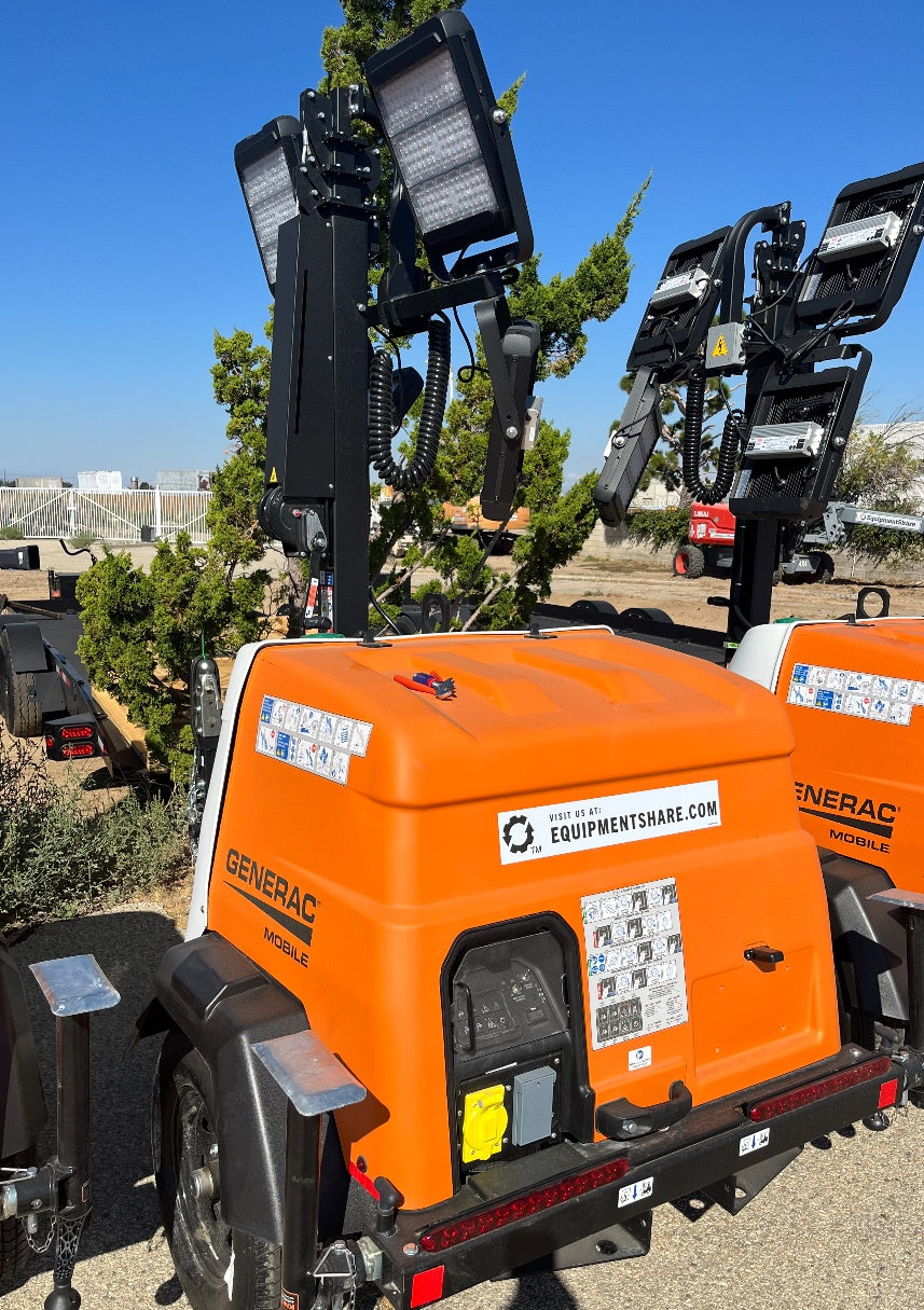 2023 Generac MLT2 Diesel, Flex Switch 120V Input, Powerzone Controller, (4) 320W LED Lights, 4kW Generator, 39.9 Gal Fuel Tank, 2" Ball, T3