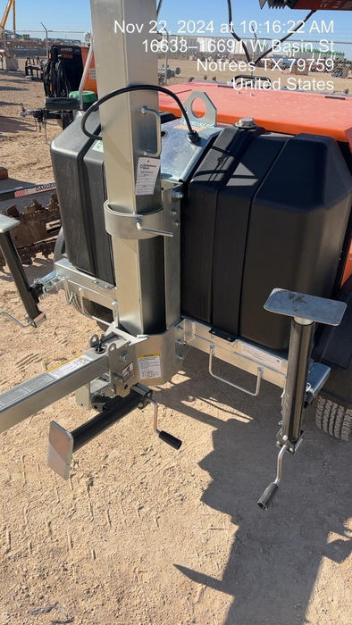 2024 Wanco WLTT-4MM4K Diesel, Deep Sea Controller, Shore Power Plug, Auto Start, (4) 350W LED Floodlights, 4kW Generator, 60 Gal Fuel Tank, 2" Ball, T3