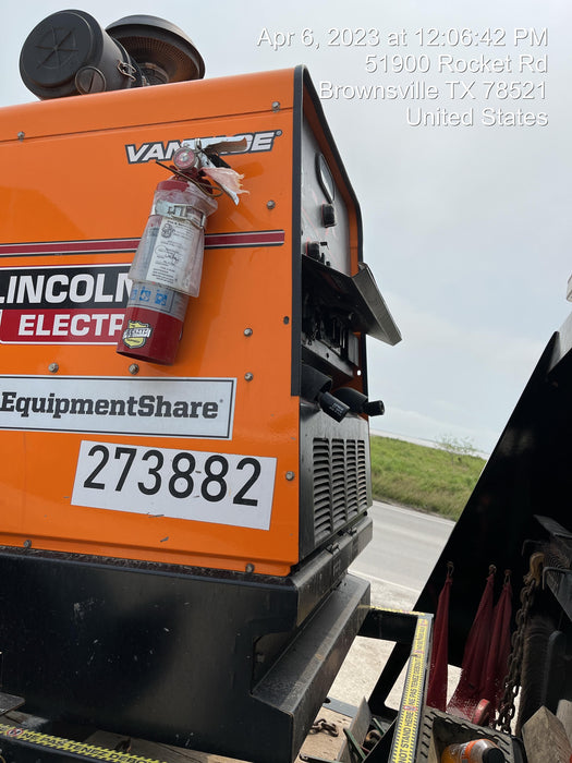 2022 Lincoln Electric Vantage 549X Crosslink Technology, Trailer Mounted, ES Decals, T3