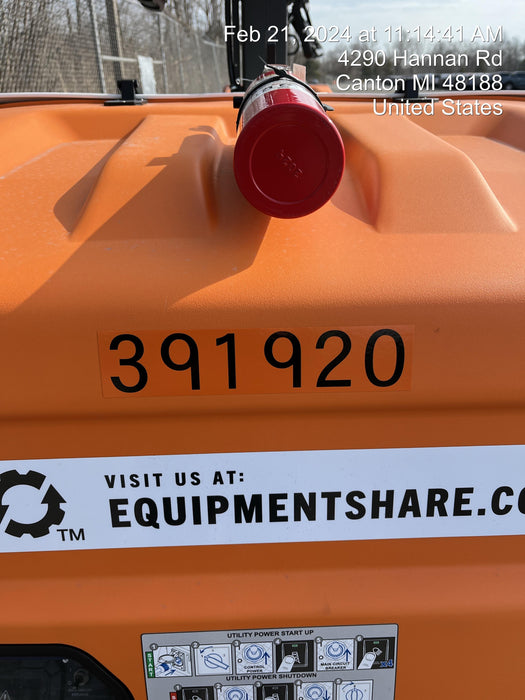 2024 Generac MLT2 Diesel, Flex Switch 120V Input, Powerzone Controller, 
(4) 320W LED Lights, 4kW Generator, 39.9 Gal Fuel Tank, 2" Ball, T3