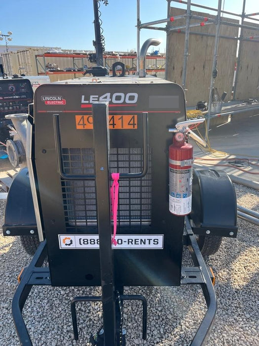 2025 Lincoln Electric LE400 Diesel, Kubota V1505, 22 HP, Trlr, Cable Rack, Light Kit, ES Decals, T3