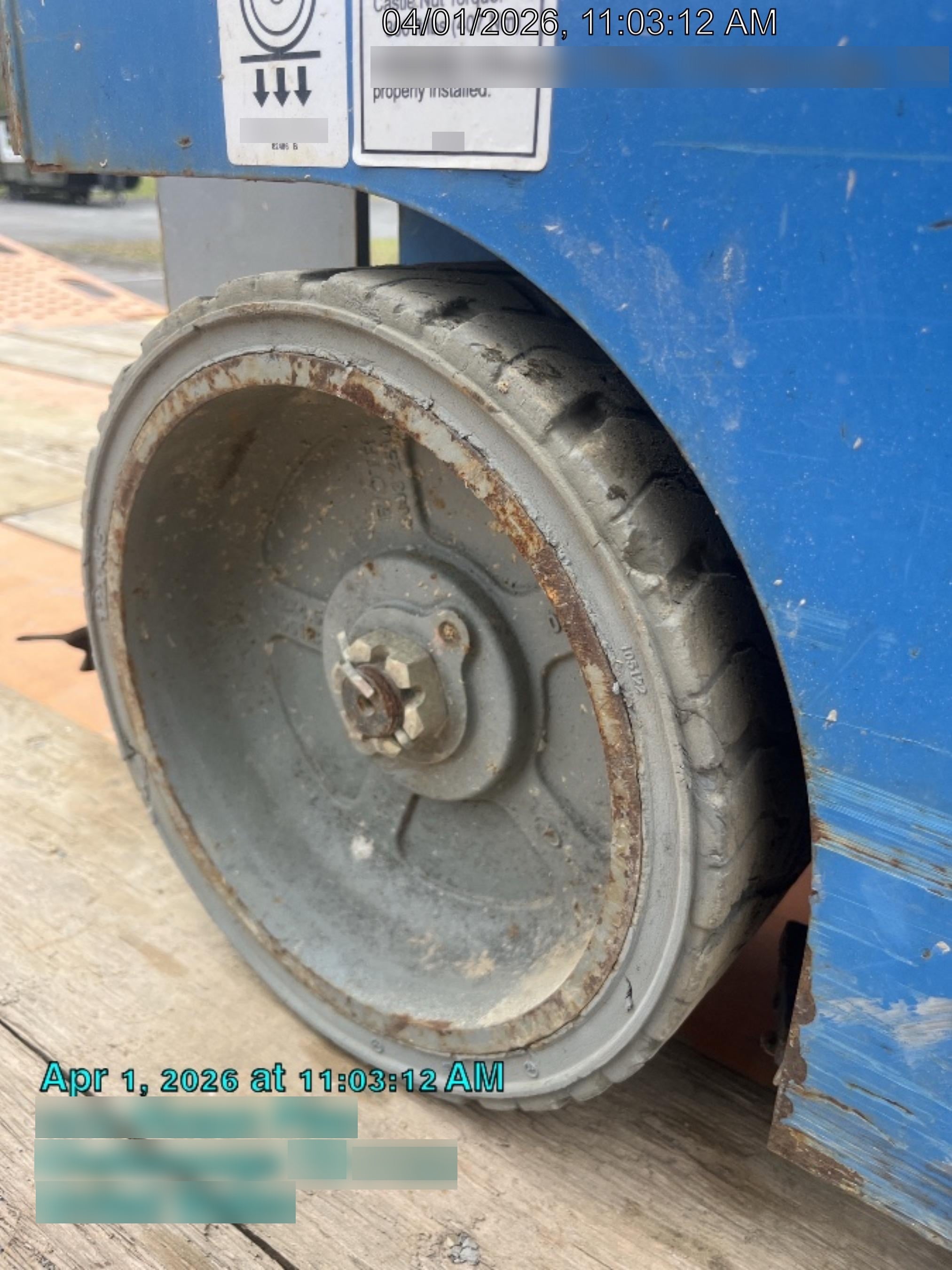 2019 Genie GS-1930 Fixed Rails with Chain Entry