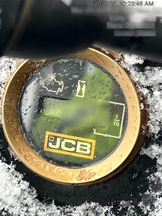 2019 JCB 510-56 74 HP w/Open ROPS, Beacon, Aux Hydraulics, Worklights, Solid Tires w/60" Carriage/Forks