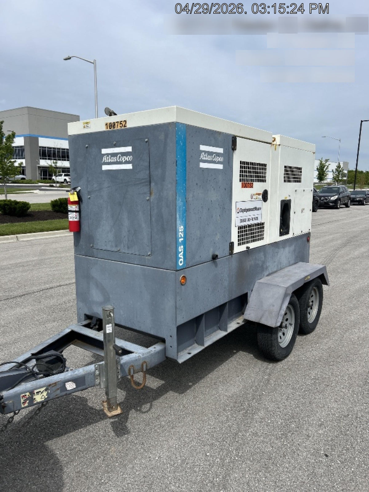 2020 ATLAS COPCO QAS 125