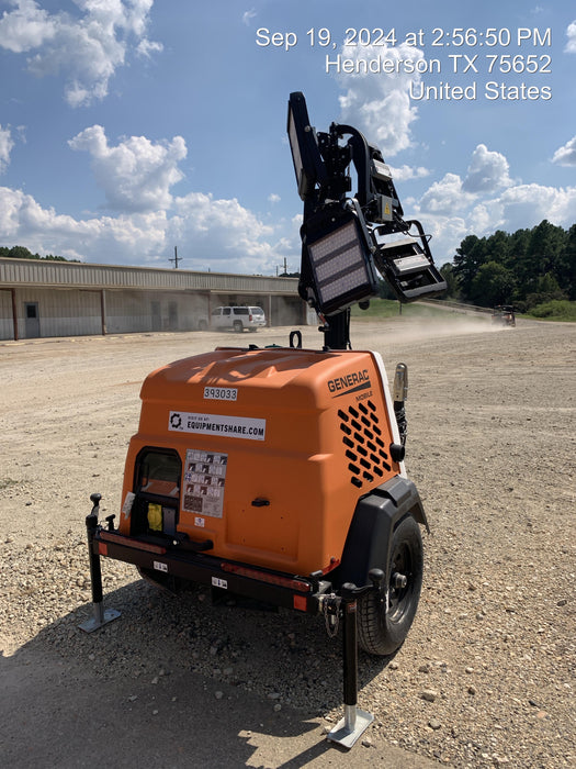 2024 Generac MLT2 Diesel, Flex Switch 120V Input, Powerzone Controller, 
(4) 320W LED Lights, 4kW Generator, 39.9 Gal Fuel Tank, 2" Ball, T3