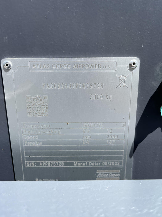 2023 ATLAS COPCO XAS 850