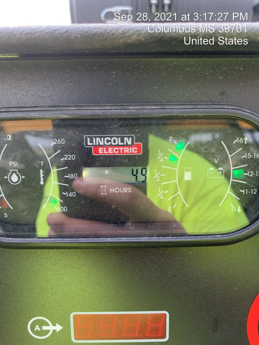 2021 Lincoln Electric Air Vantage 566 Air Vantage 566X Ready Pak 3 (includes trailer, cable rack, fender light kit); no telematics