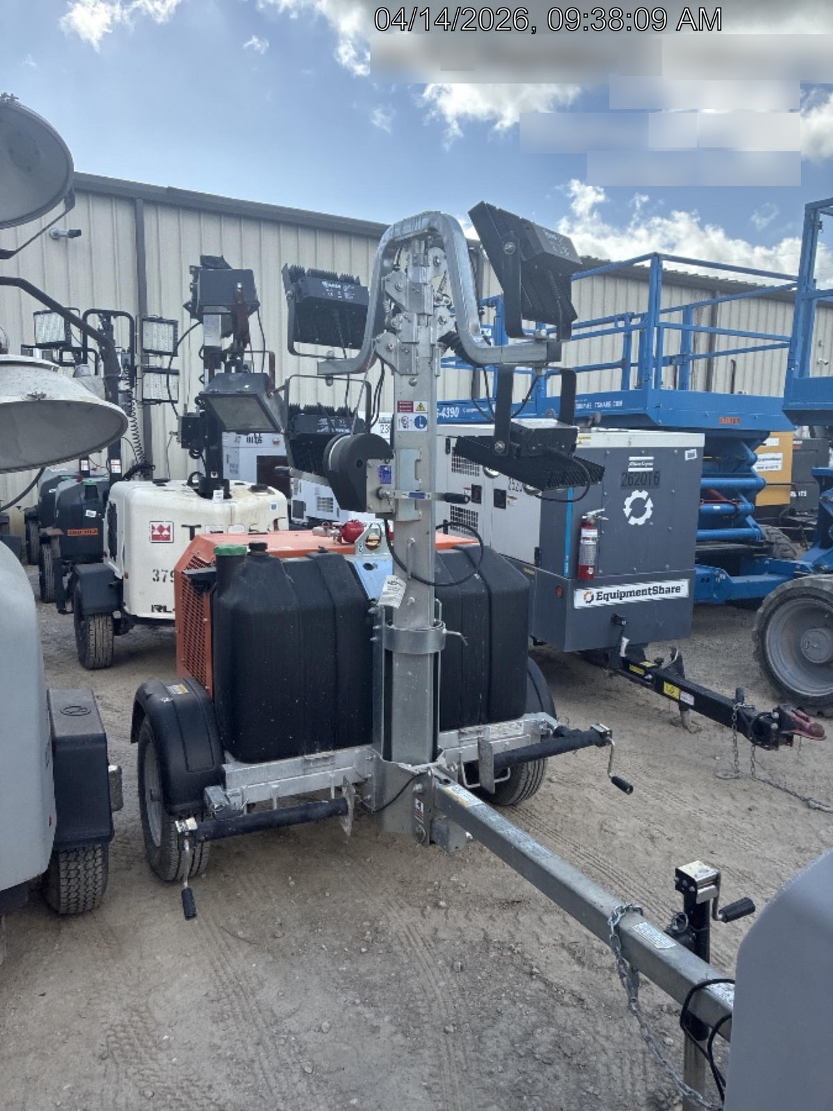 2024 Wanco WLTT-4MM4K Diesel, Deep Sea Controller, Shore Power Plug, Auto Start, (4) 350W LED Floodlights, 4kW Generator, 60 Gal Fuel Tank, 2" Ball, T3