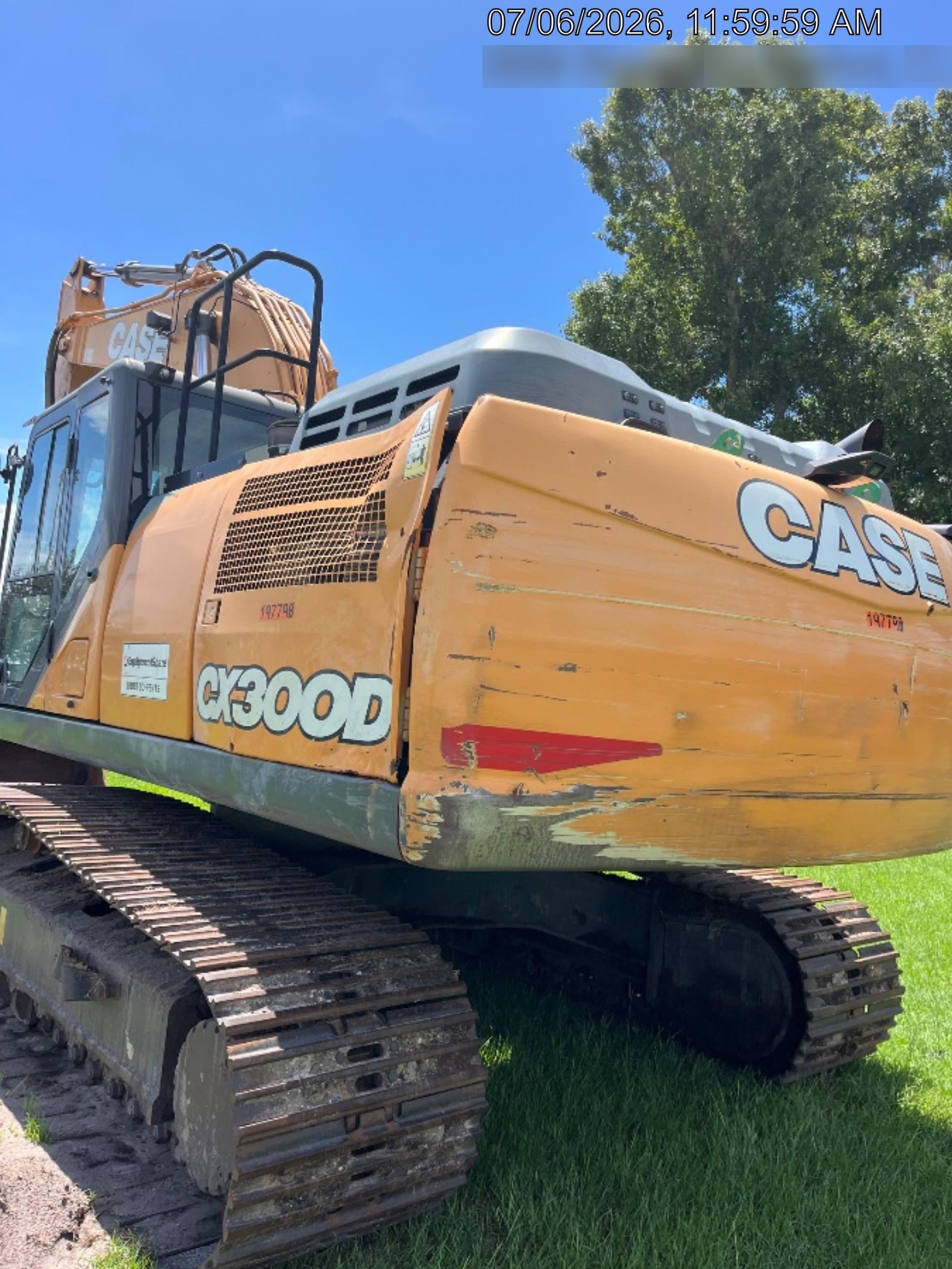 2021 CASE CX300D