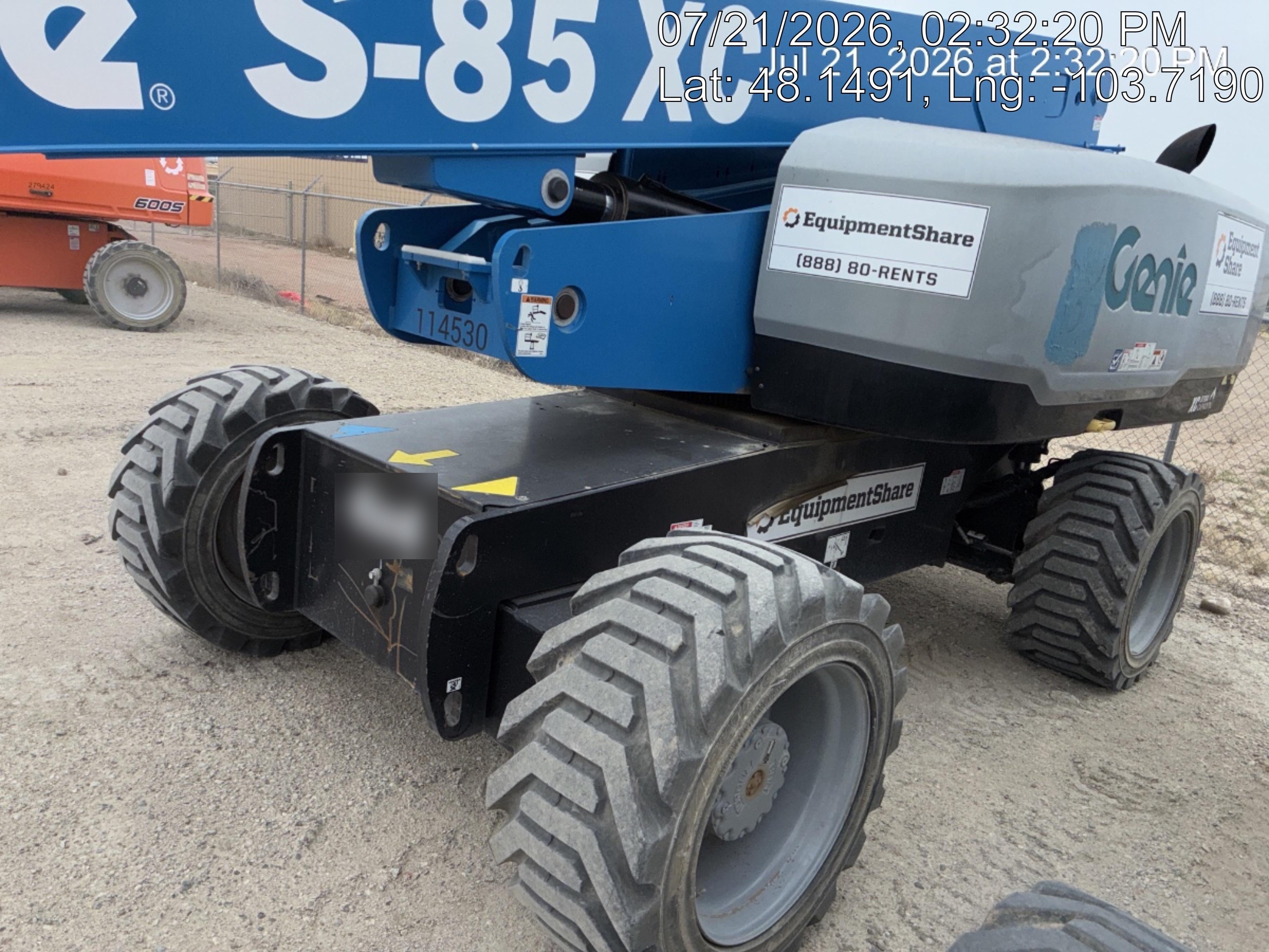 2020 GENIE S-85 XC