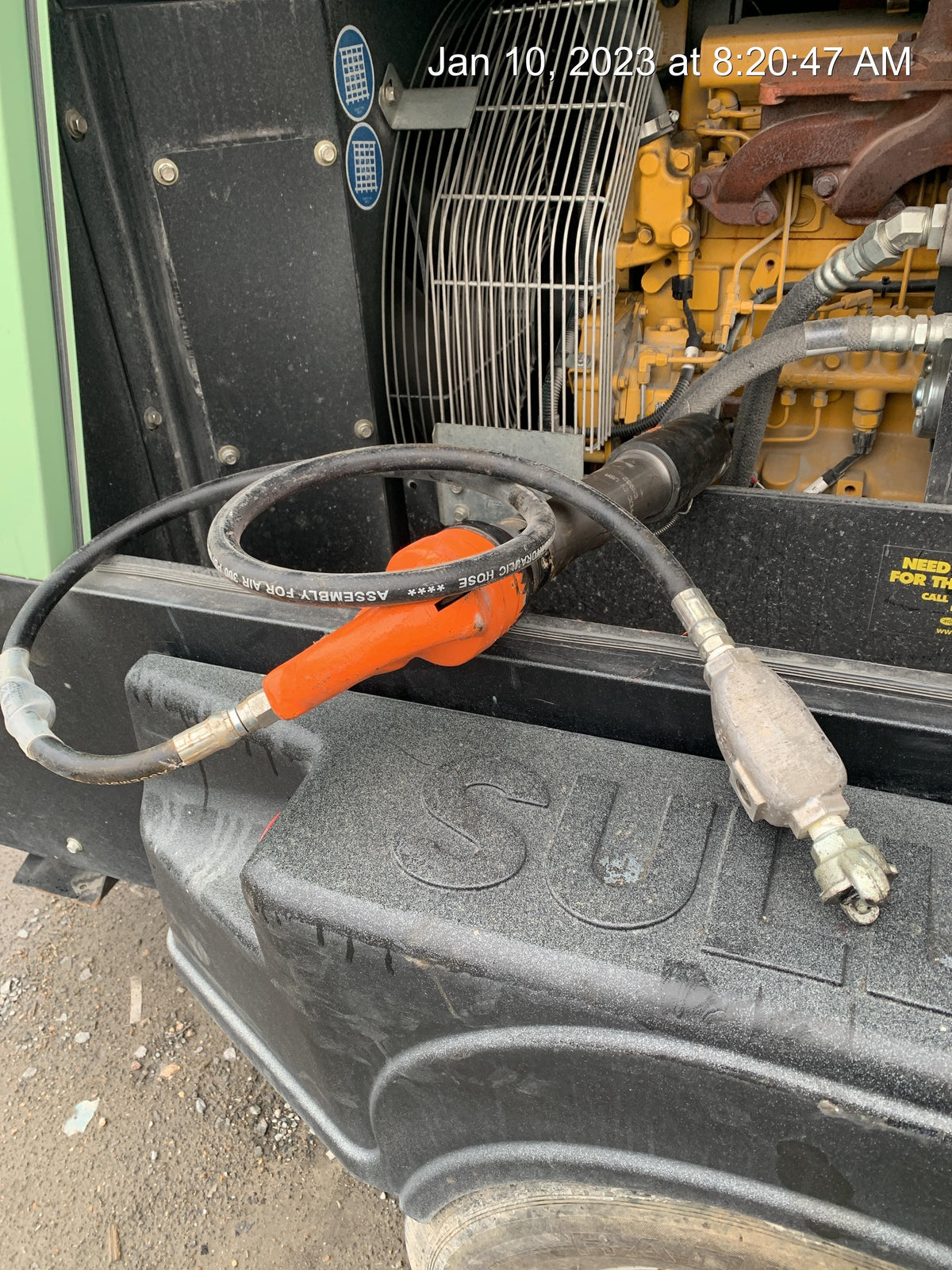 2021 MICHIGAN PNEUMATIC MP-133-ORANGE-NEP