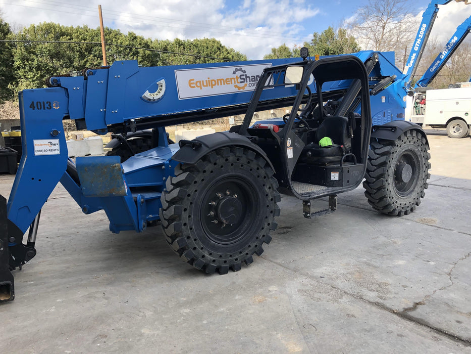 2017 Genie GTH-1056 Genie GTH1056, Solid Tires, 60" carriage, Light Kit, Open ROPS