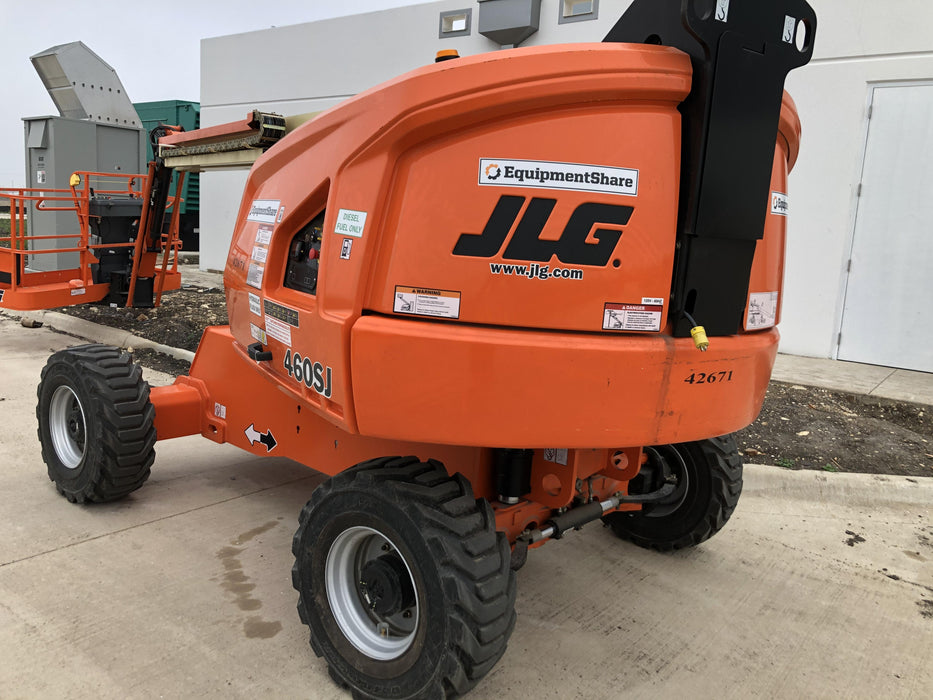 2019 JLG 460SJ Deutz Diesel Engine, FF Tires, Beacon
