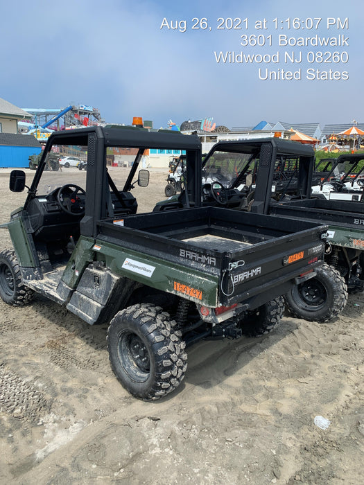 2021 Yanmar YU1000 Canopy, Steel Wheel, Poly WindShield, Beacon, Backup Alarm