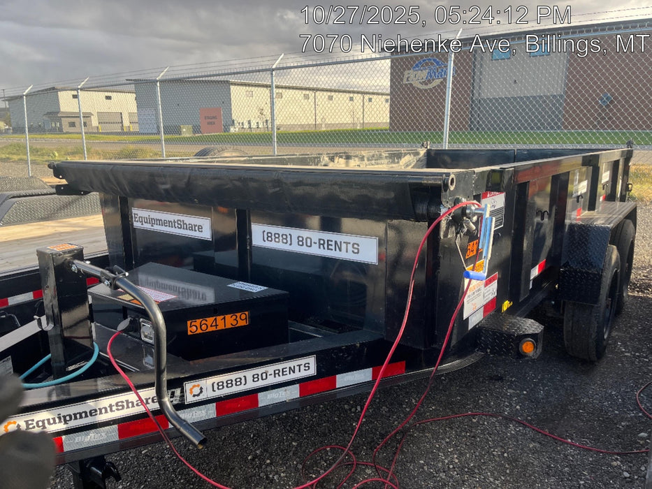 2025 BIG TEX TRAILER 16LP-14BK6SIRPD