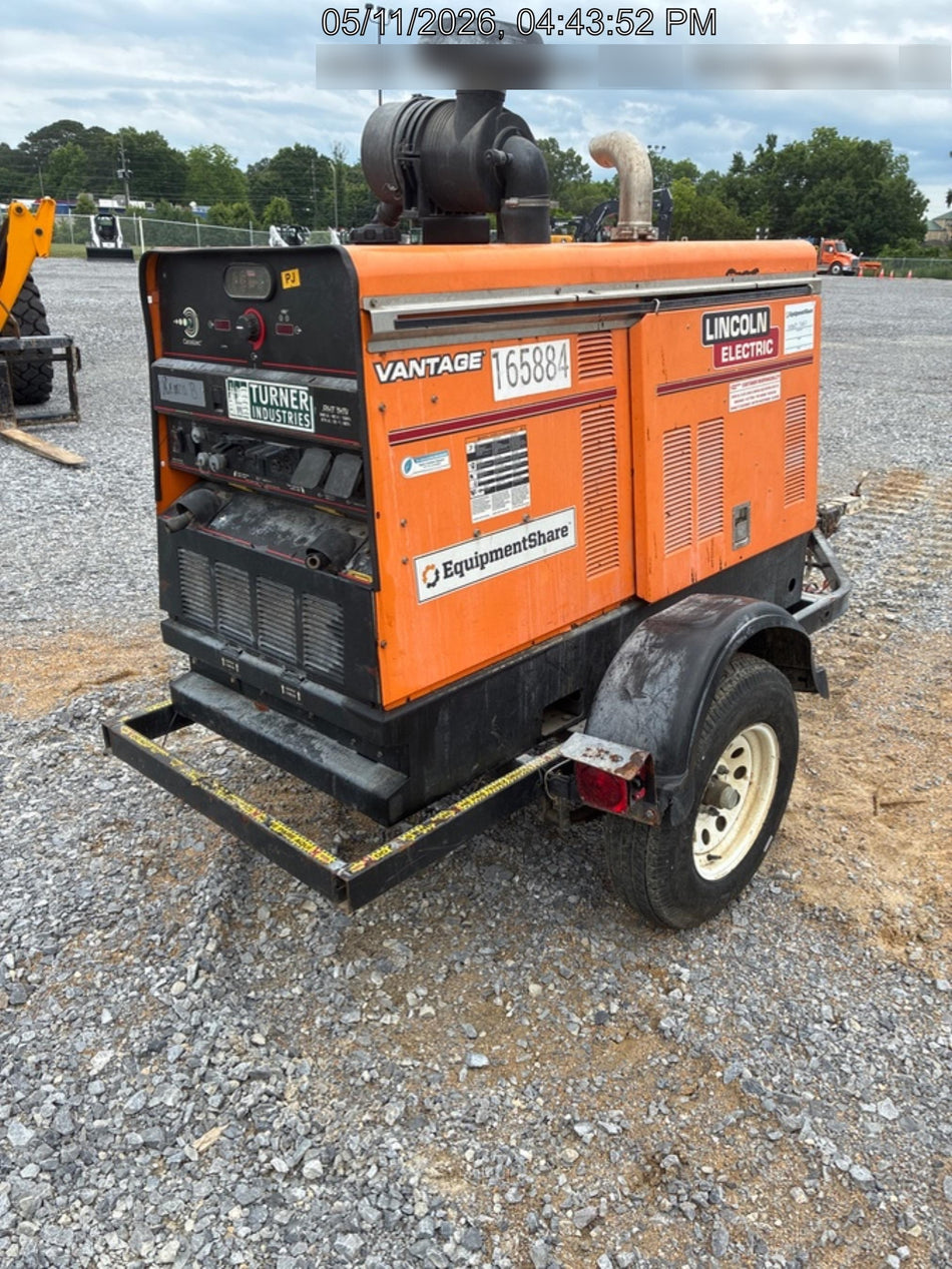 2021 Lincoln Electric Vantage 549X Ready Pak 3, ORANGE (includes trailer, cable rack, fender light kit)