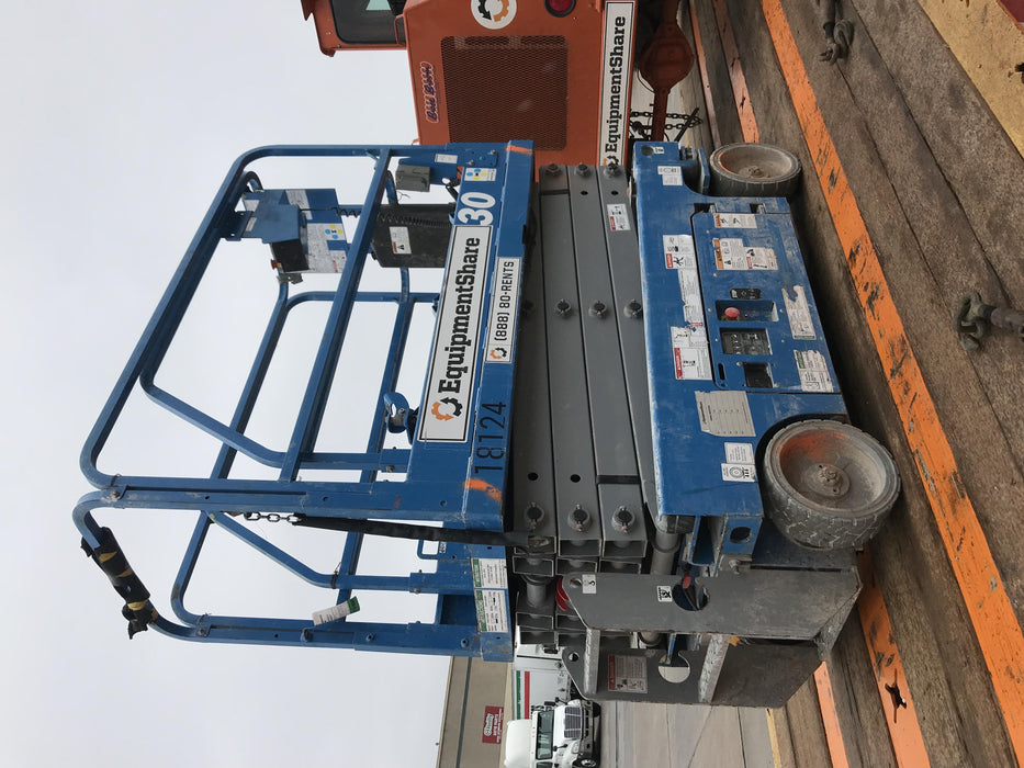 2018 Genie GS-1930 Genie GS-1930 w/Fixed Rail, Chain Entry