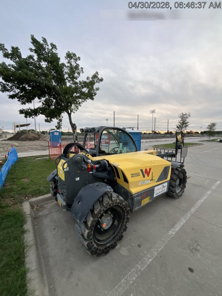 2018 Wacker Neuson TH627 Wacker Neuson TH627 Telehandler w/Canopy, Solid Tires, 48" Carriage and Forks