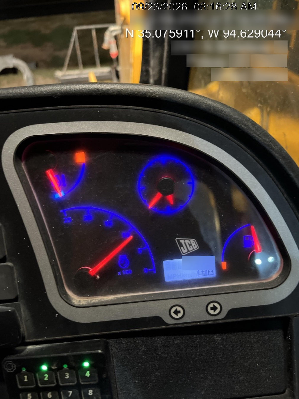 2019 JCB 506-36 Canopy, 74 HP, Foam Filled Tires, STD Worklight, Beacon, Aux Hydraulics, Lifting Eye, Back up Alarm 48" Carriage/48" Forks