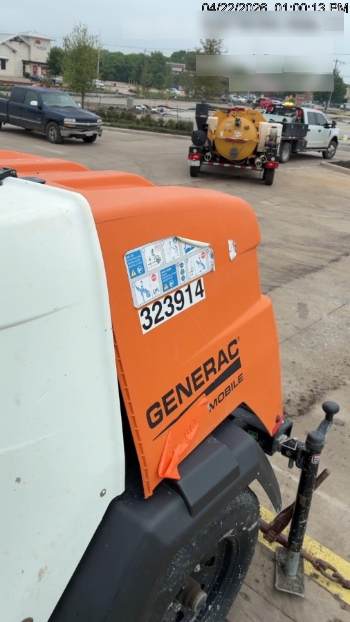 2023 Generac MLT2 Diesel, Flex Switch 120V Input, Powerzone Controller, (4) 320W LED Lights, 4kW Generator, 39.9 Gal Fuel Tank, 2" Ball, T3
