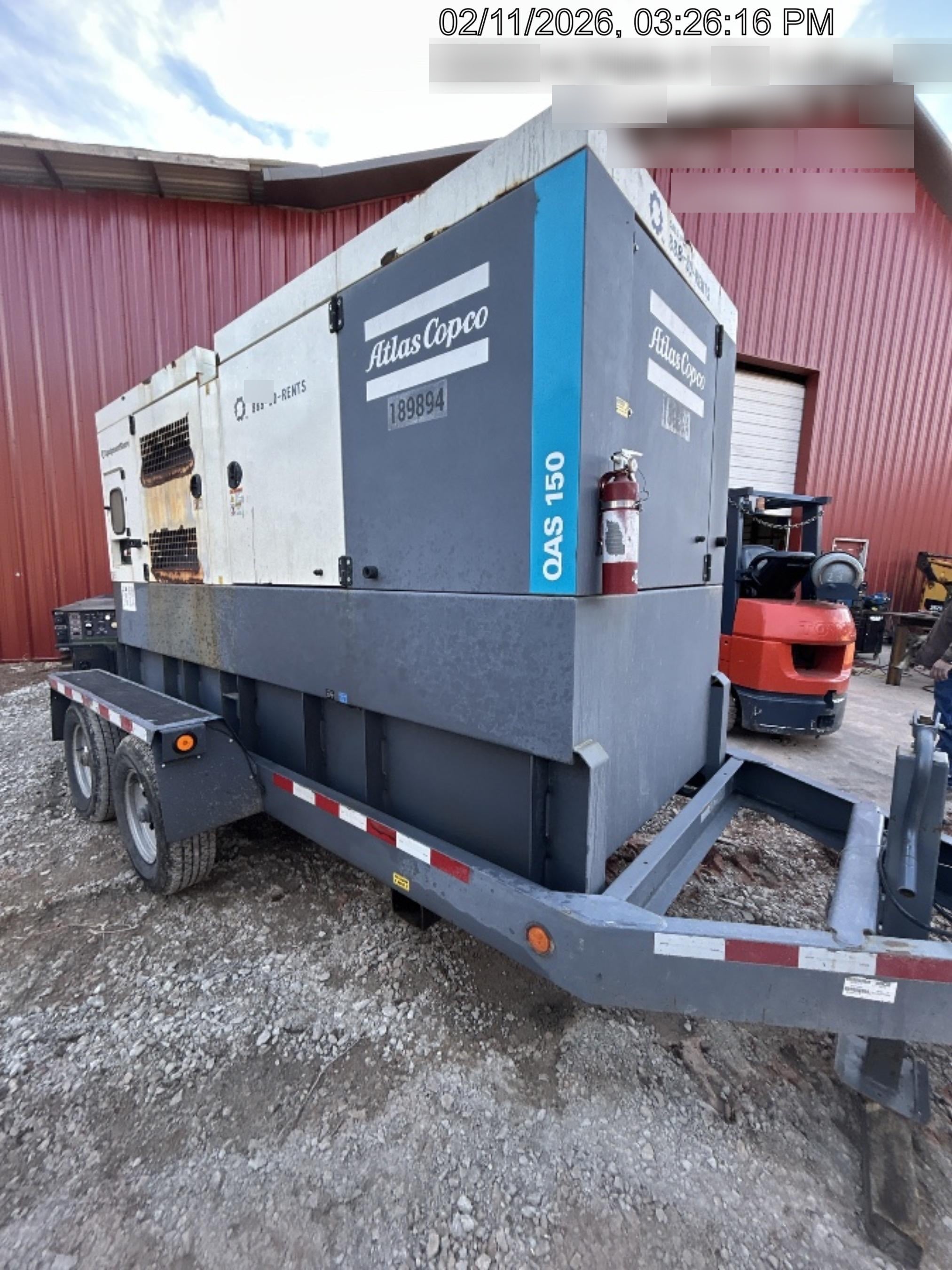 2021 ATLAS COPCO QAS150