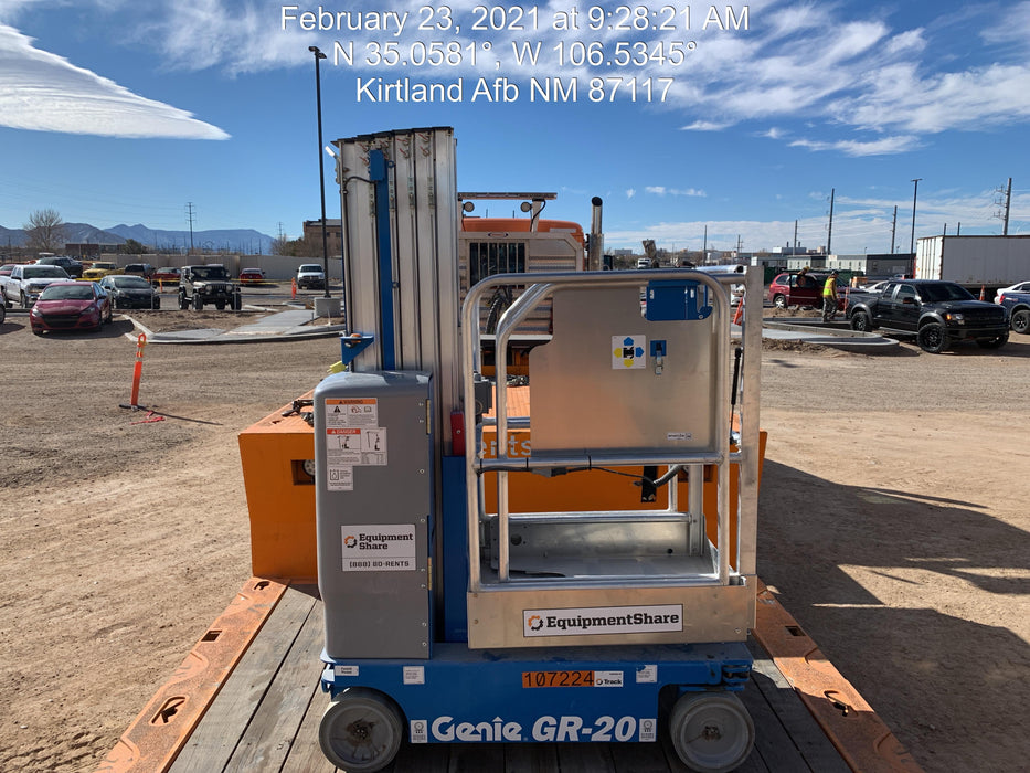 2020 GENIE GR-20