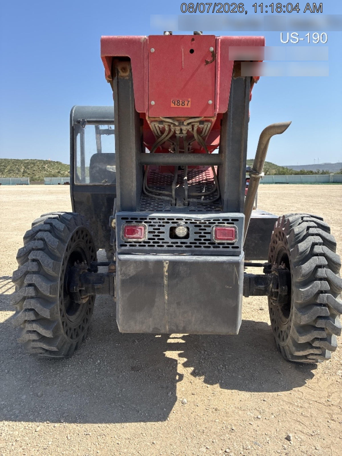 2018 MANITOU MTA10055