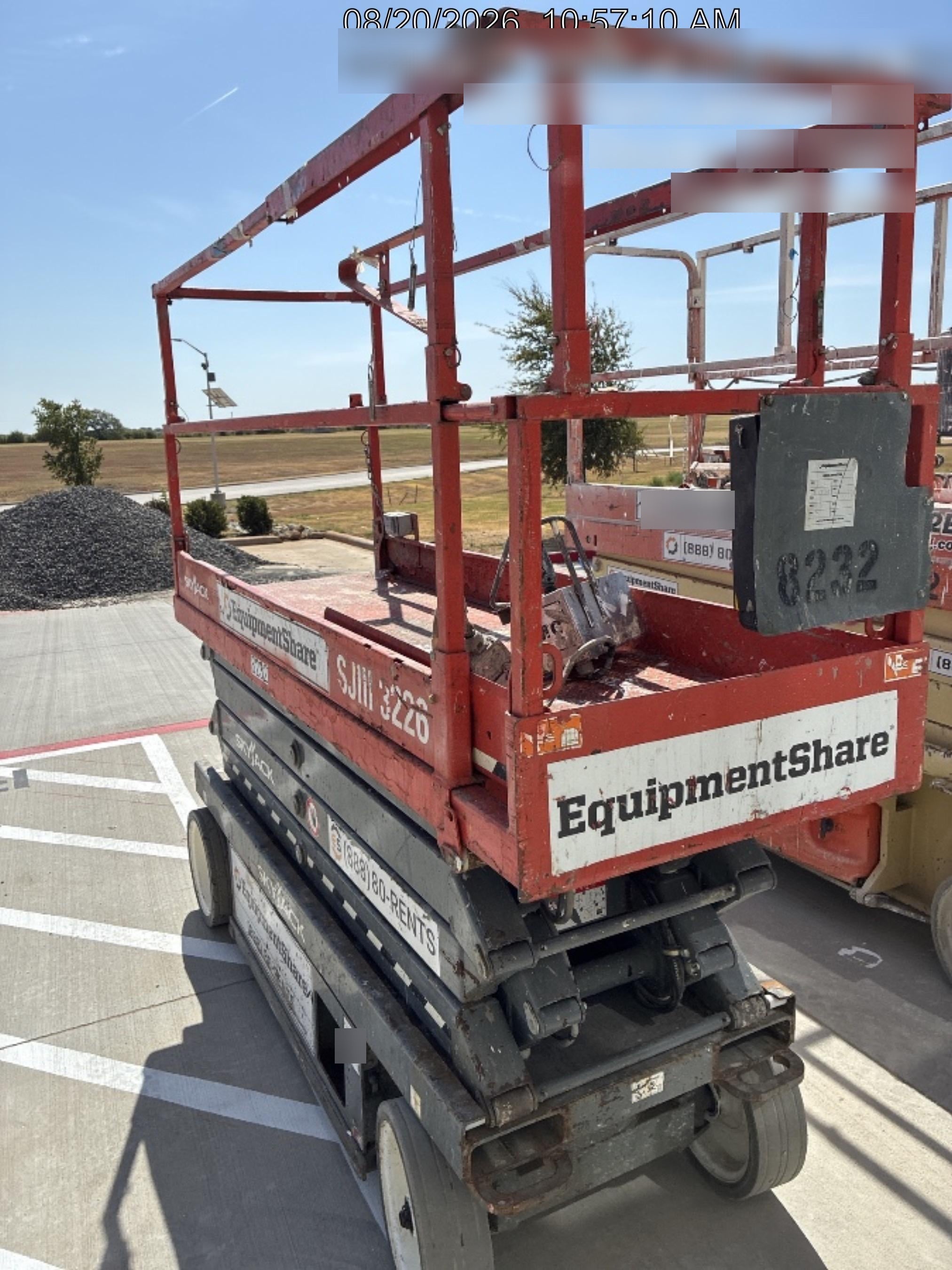 2018 Skyjack SJIII-3226 Skyjack SJIII3226 Scissor Lift w/Trojan Batteries