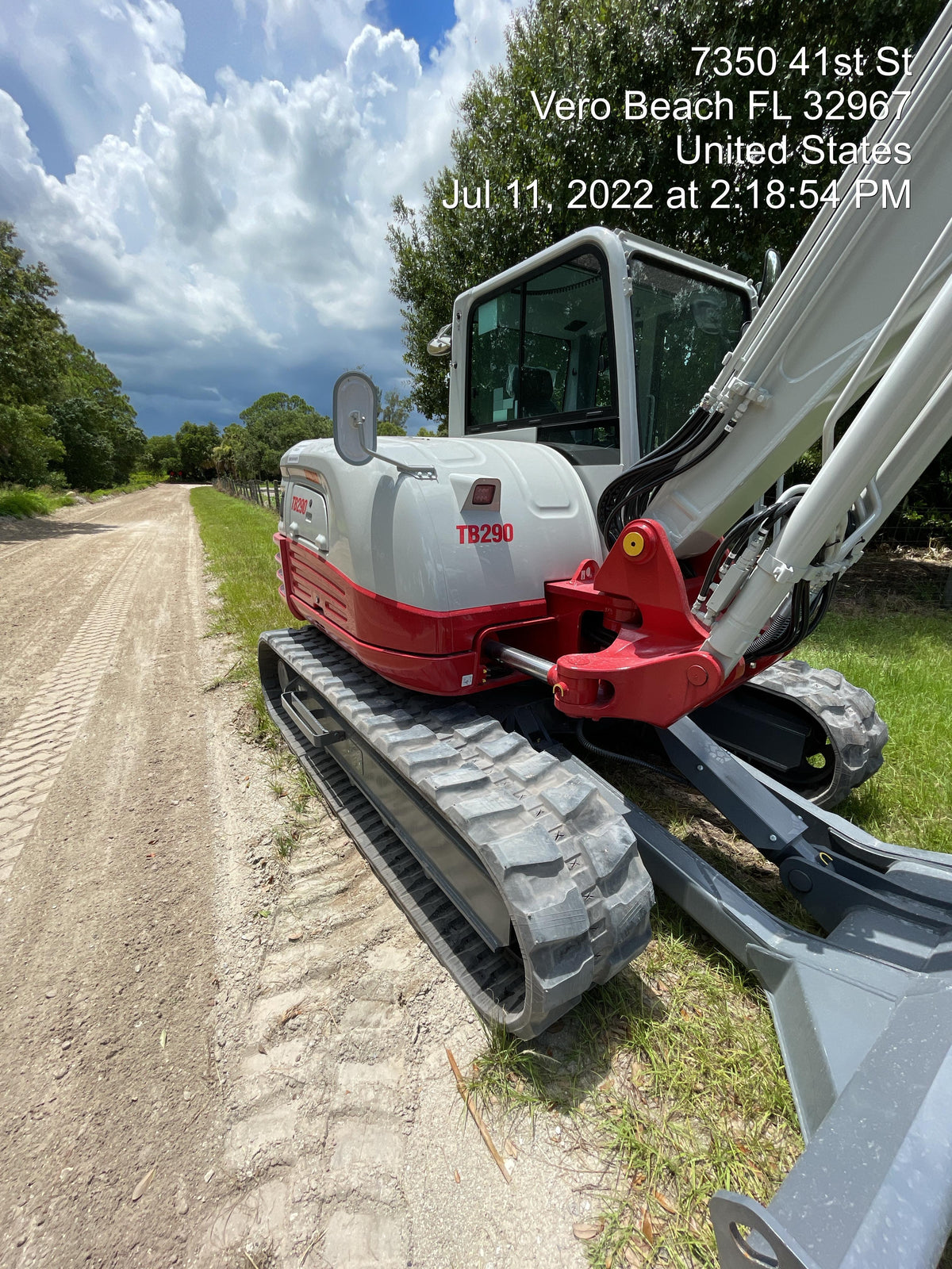 2022 TAKEUCHI TB290-CR