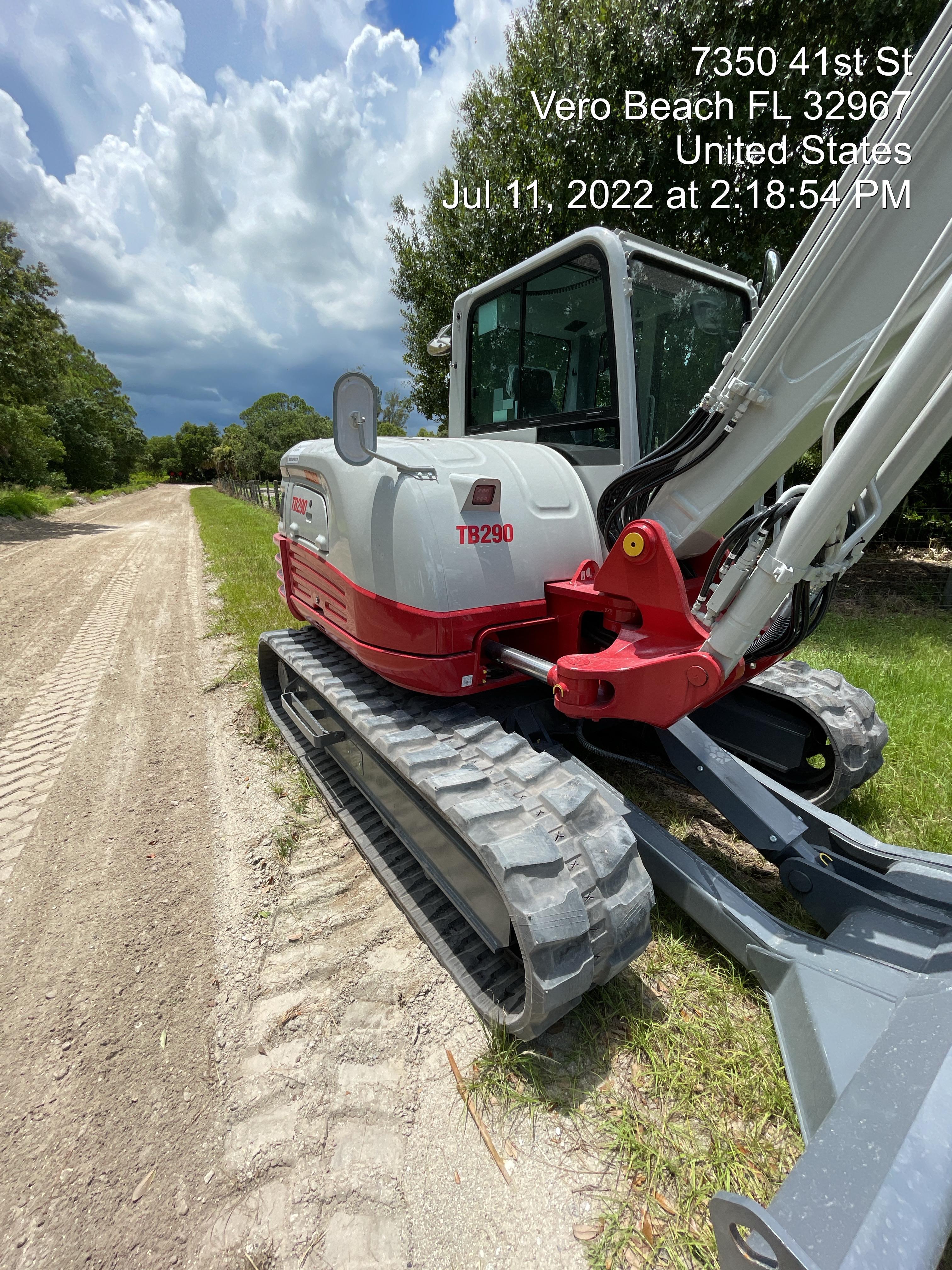 2022 TAKEUCHI TB290-CR