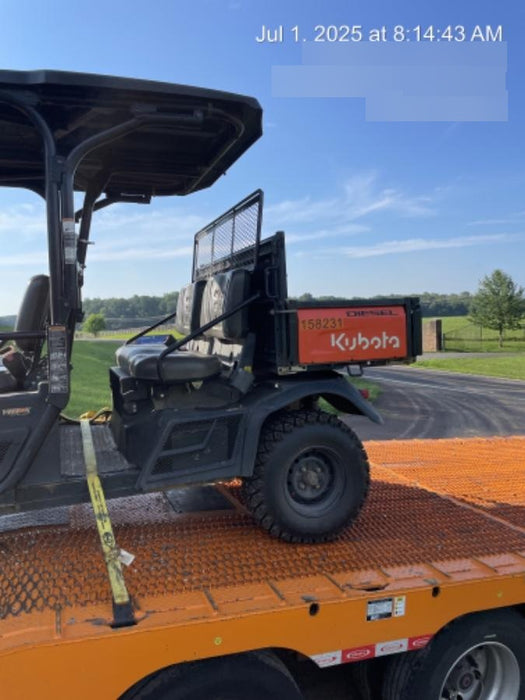 2021 Kubota RTV-X1140W-H Plastic Canopy, Windshield Acrylic Clear, LED Strobe Light, Wire Harness Kit, Back up Alarm