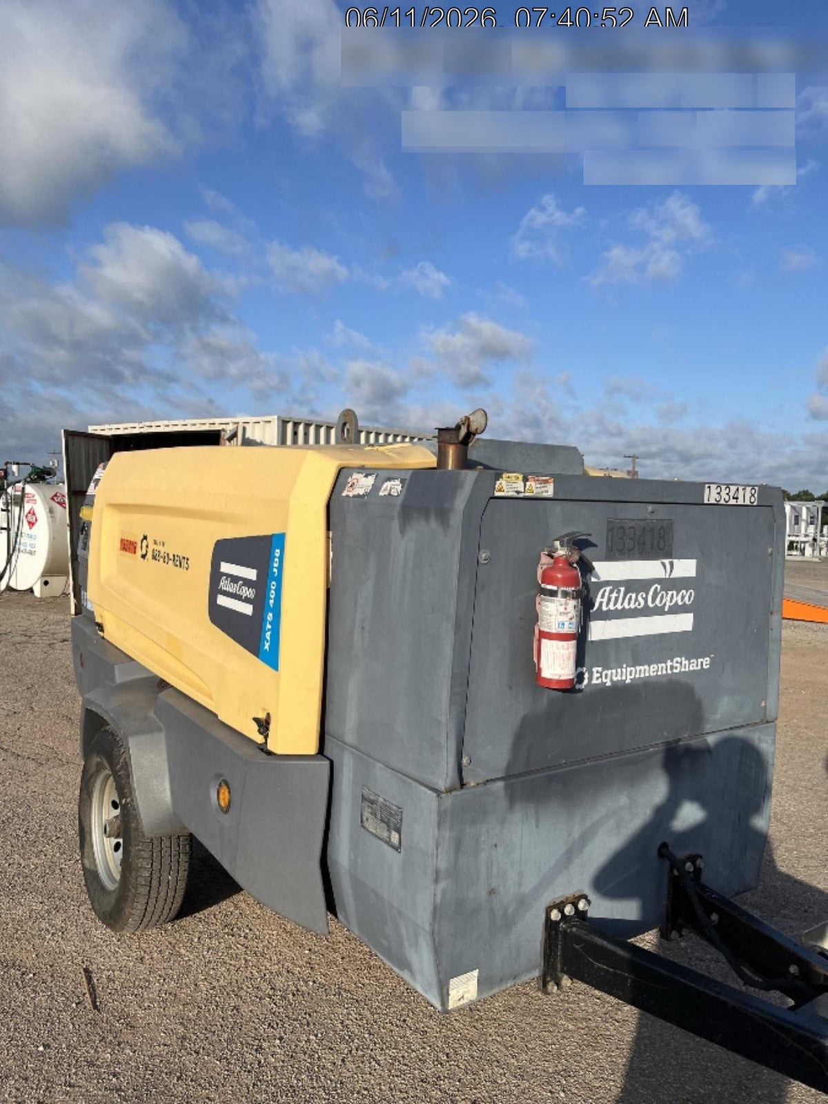 2023 ATLAS COPCO XAS 850
