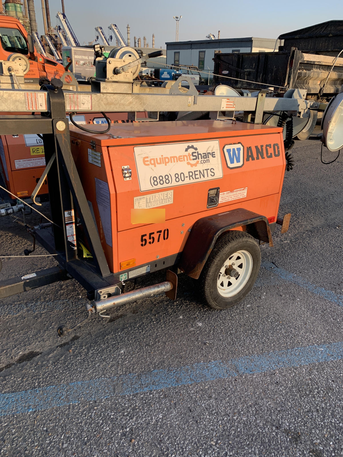 Wanco WLT-4M WANCO WLT-4M 6 kW Towable Light Generator