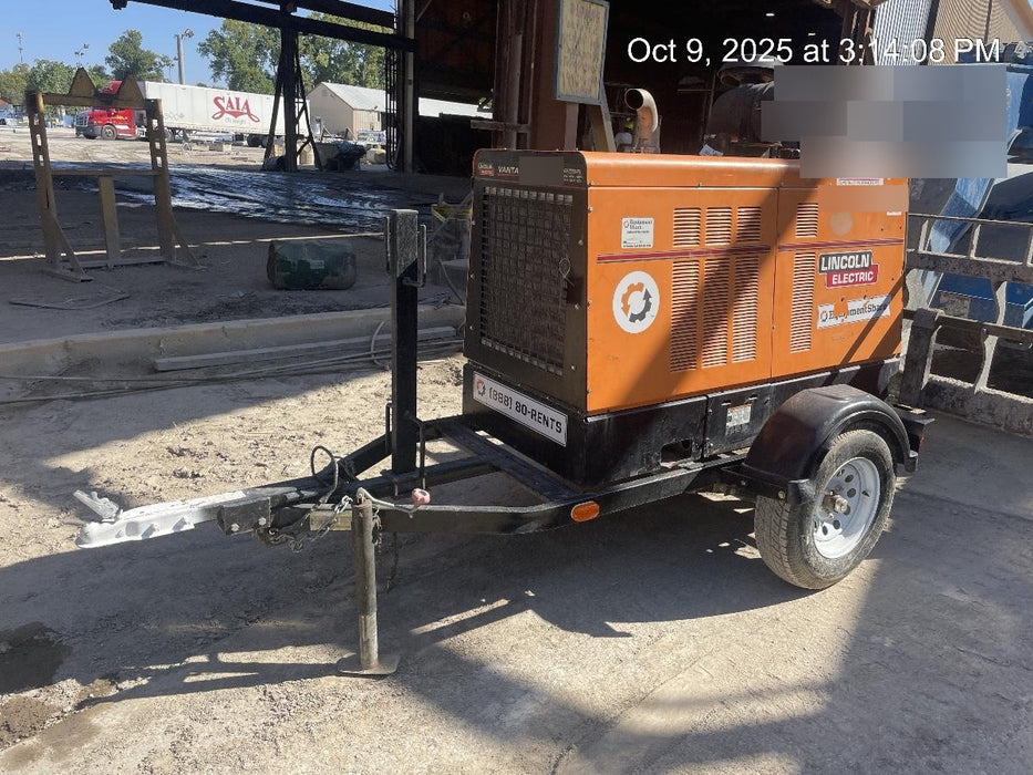 2021 Lincoln Electric Vantage 549X Ready Pak 3, ORANGE (includes trailer, cable rack, fender light kit)