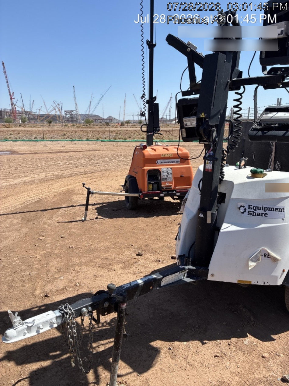 2024 Generac MLT2 Diesel, Flex Switch 120V Input, Powerzone Controller, 
(4) 320W LED Lights, 4kW Generator, 39.9 Gal Fuel Tank, 2" Ball, T3