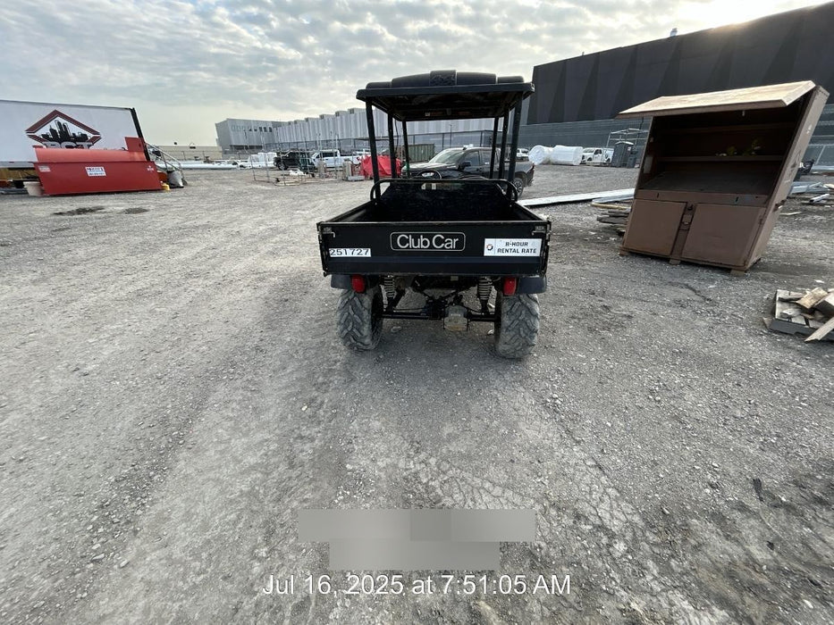 2023 Club Car CA1700D Canopy, Diesel, 4 Passenger